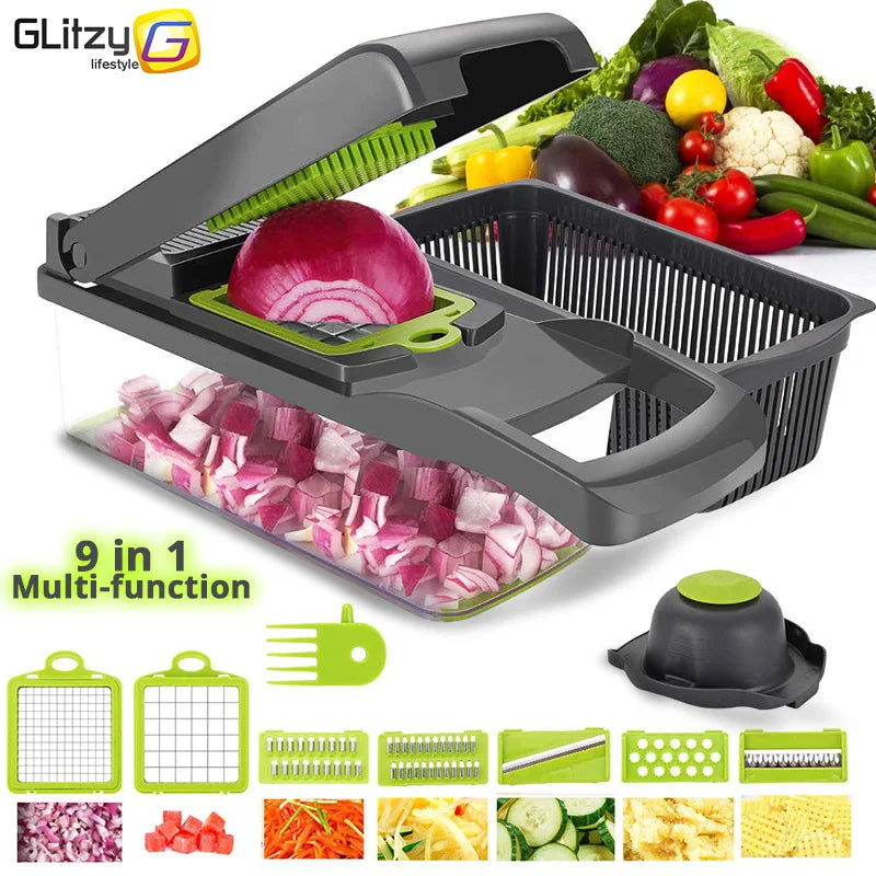 Vegetable Chopper & Kitchen Slicer